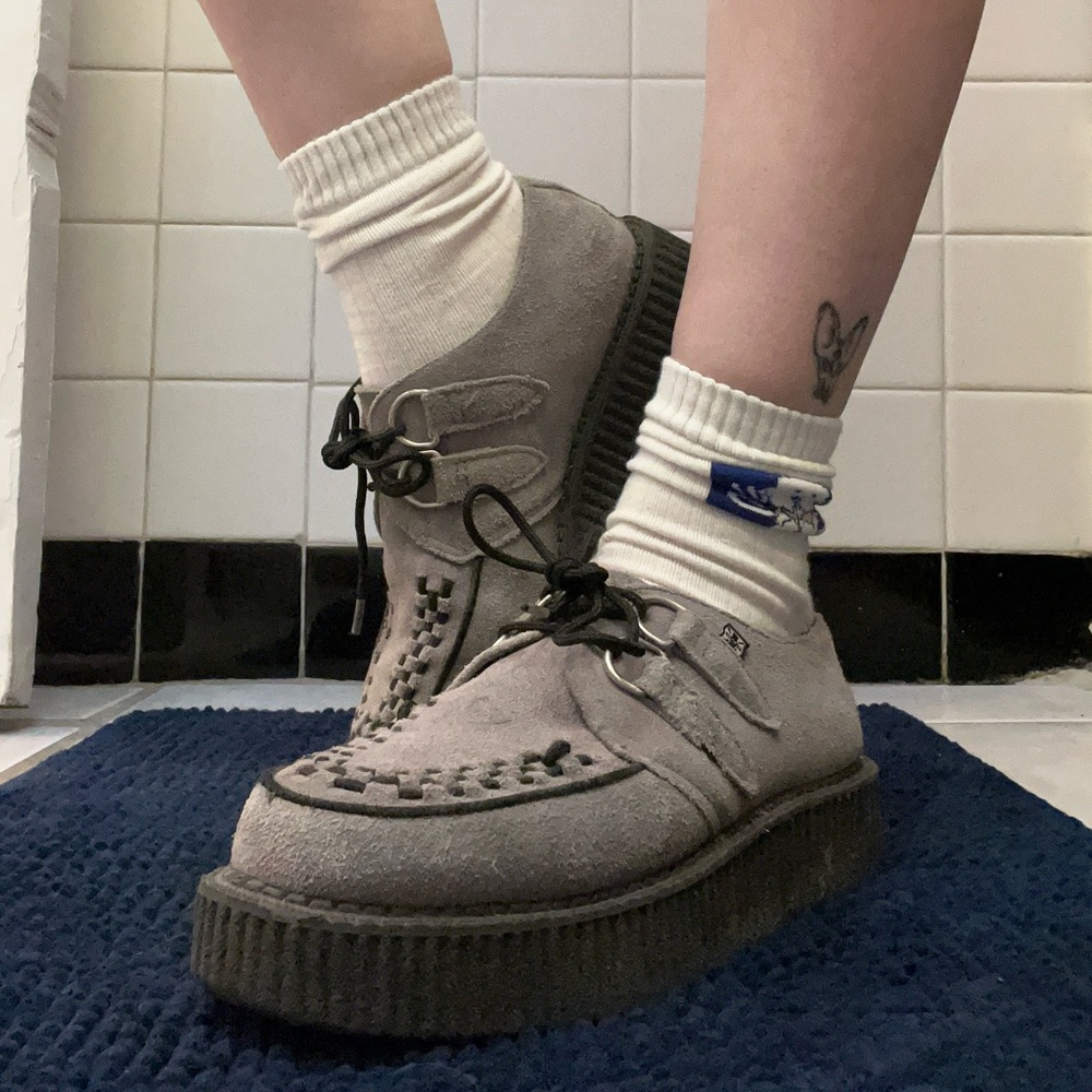 TUK Gray Creepers US 7 W